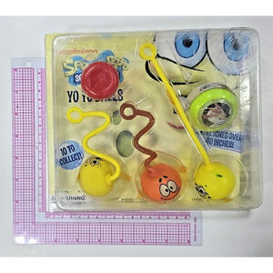 Vintage Vending Display Board SpongeBob Squarepants Yoyo Balls 0550